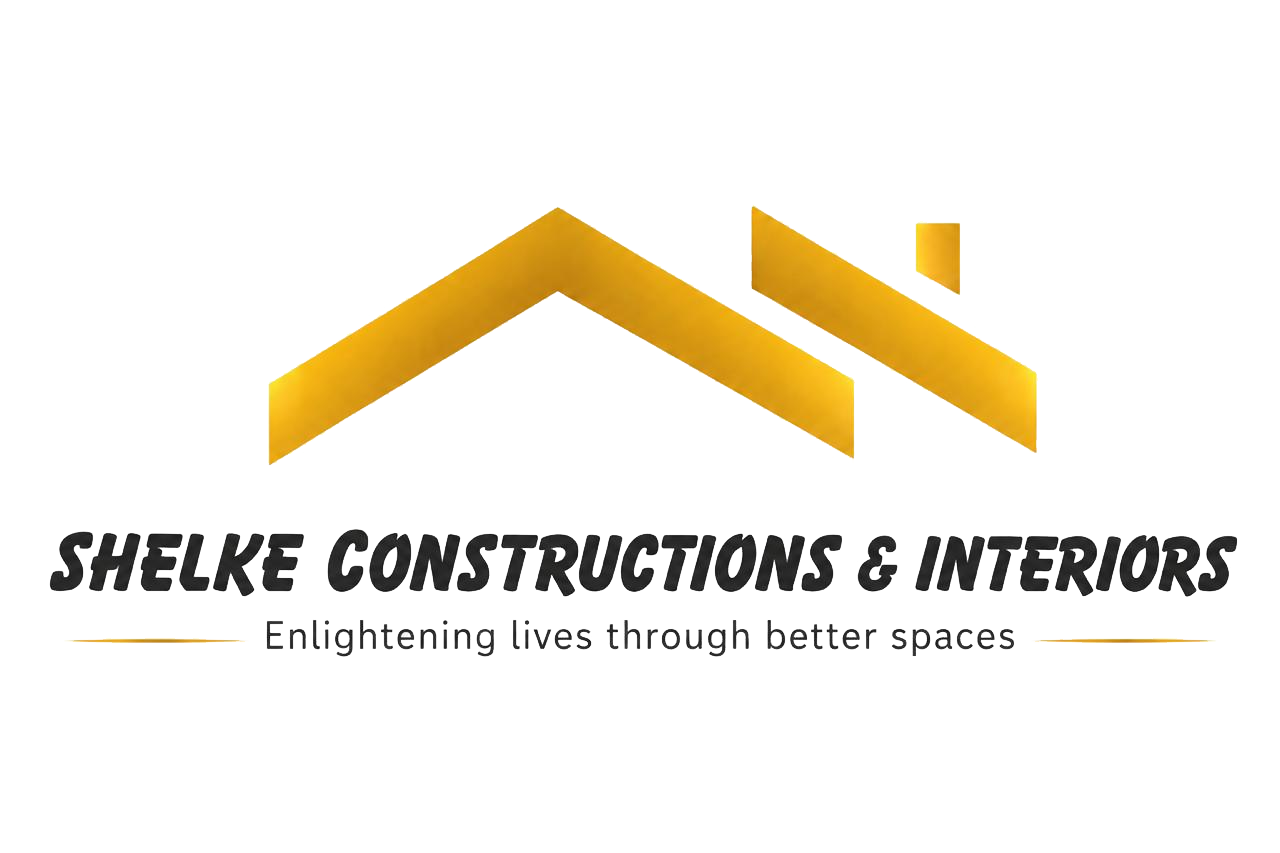 Shelke Constructions Logo Transparent